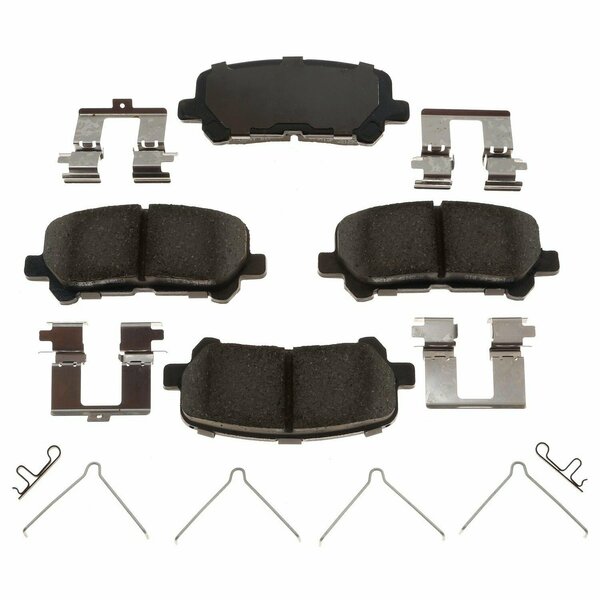 R/M Brakes BRAKE PADS OEM OE Replacement Ceramic Includes Mounting Hardware MGD1281CH